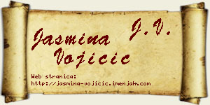 Jasmina Vojičić vizit kartica